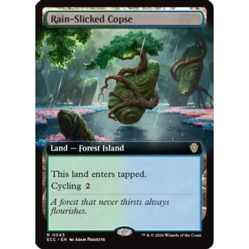 Rain-Slicked Copse (Extended Art) (ECC-043)
