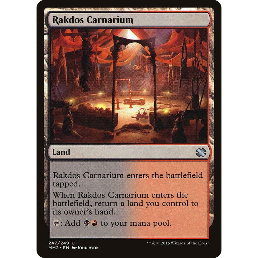 Rakdos Carnarium (MM2-247) Foil
