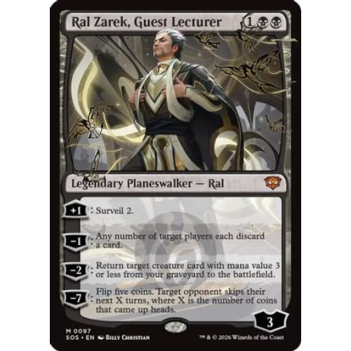 Ral Zarek, Guest Lecturer (SOS-097)