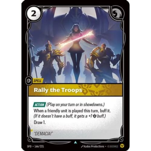 Rally the Troops (166/221) - Spiritforged