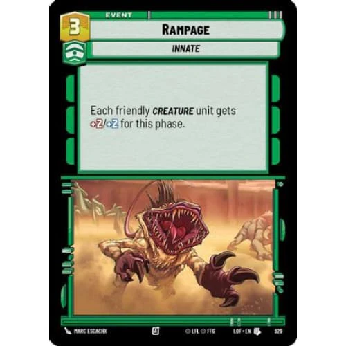 Rampage (Foil) (629)  Foil