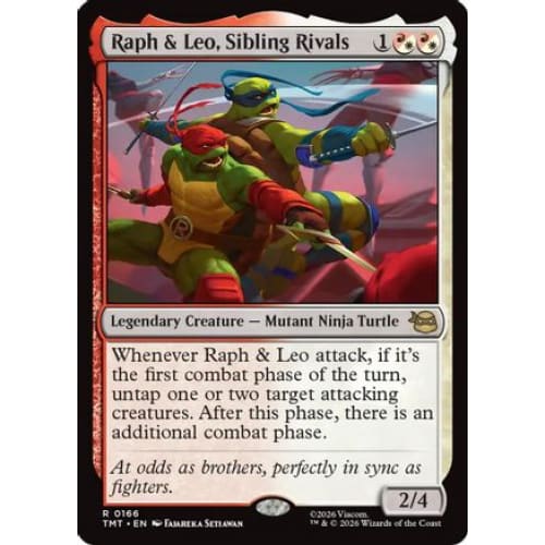 Raph & Leo, Sibling Rivals (TMT-166)