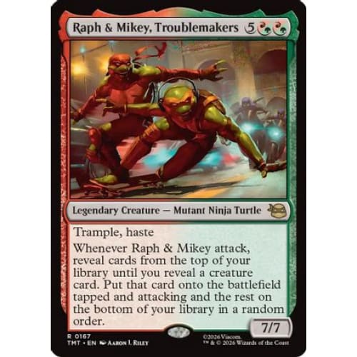 Raph & Mikey, Troublemakers (TMT-167)