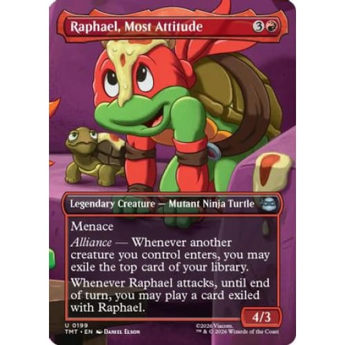 Raphael, Most Attitude (Borderless) (TMT-199)