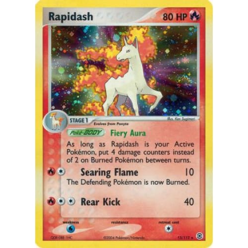 Rapidash (13) Holo Rare
