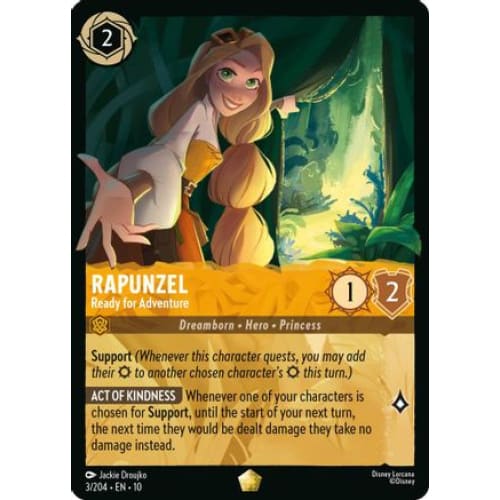 Rapunzel - Ready for Adventure (3/204) - Whispers in the Well Cold Foil