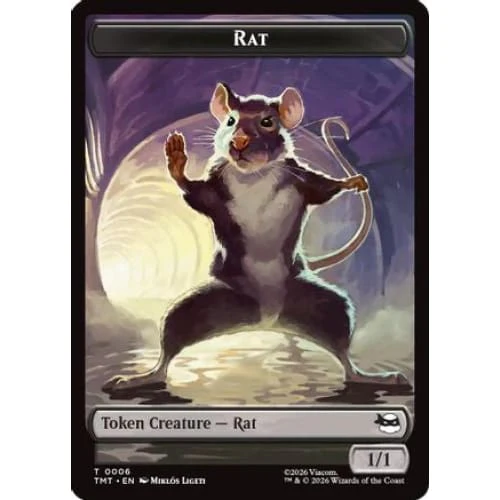 Rat // Copy Double-Sided Token (TMT-6 // 1)
