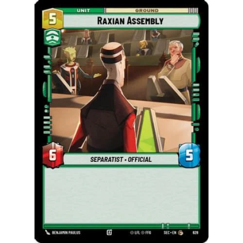 Raxian Assembly (Foil) (628)  Foil