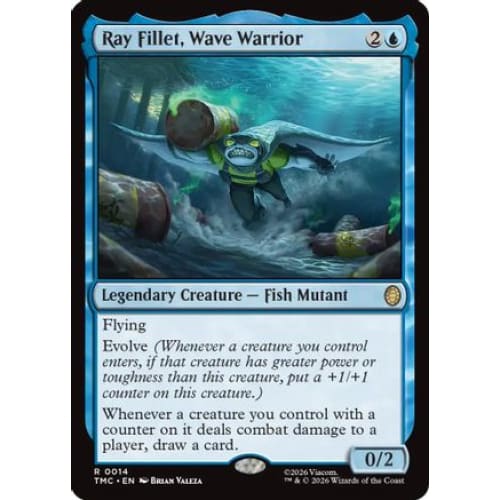 Ray Fillet, Wave Warrior (TMC-014)