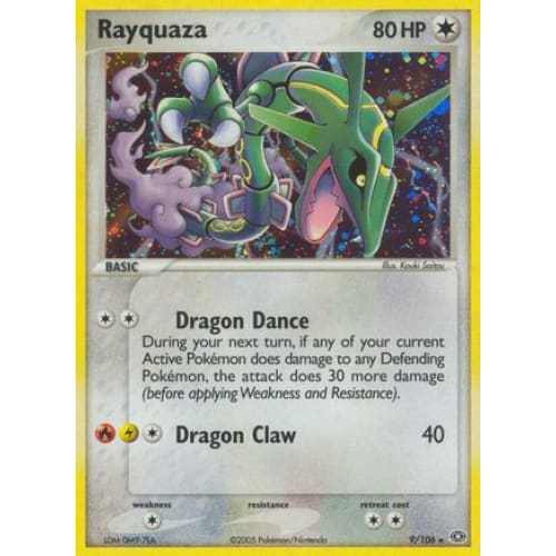 Rayquaza (9) Holo Rare