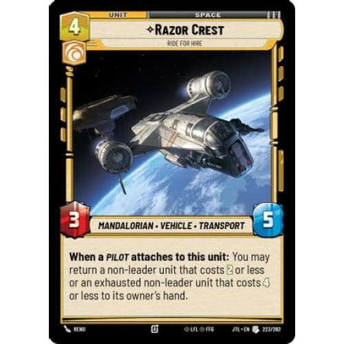 Razor Crest - Ride for Hire (223/262)