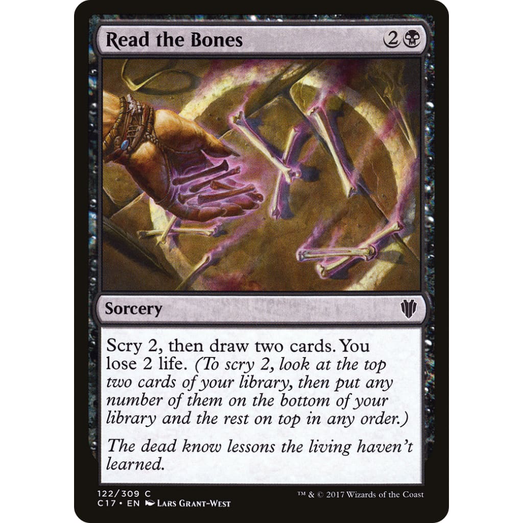 Read the Bones (C17-122)