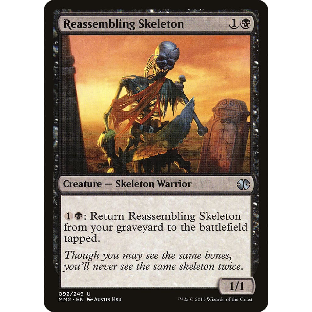 Reassembling Skeleton (MM2-092) Foil