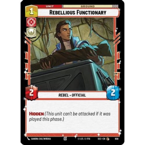 Rebellious Functionary (Foil) (656)  Foil