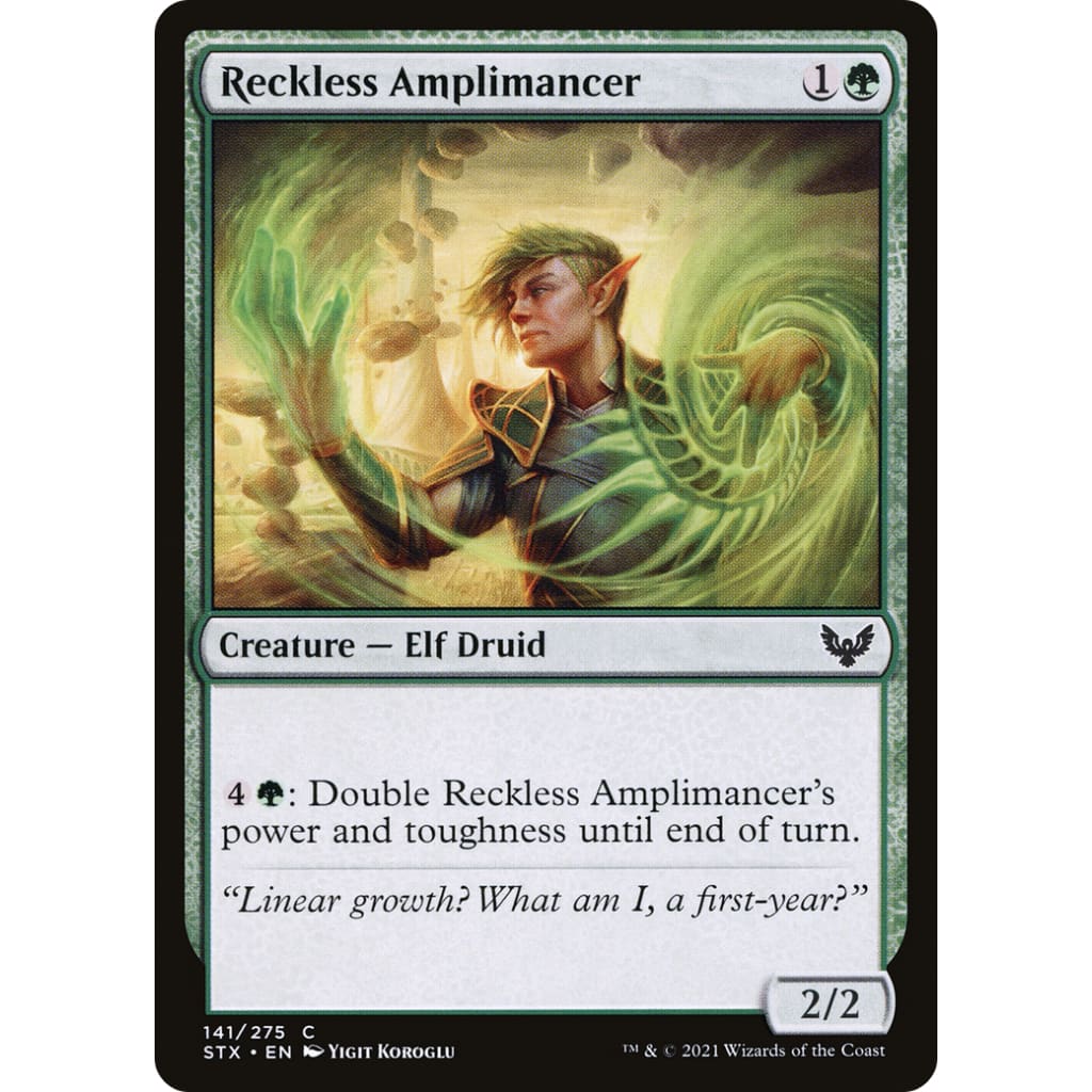 Reckless Amplimancer (STX-141)