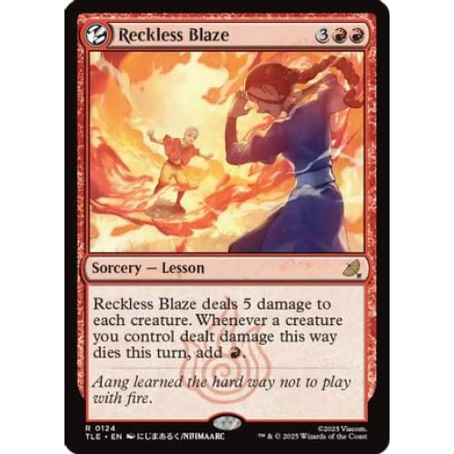 Reckless Blaze (TLE-124) Foil