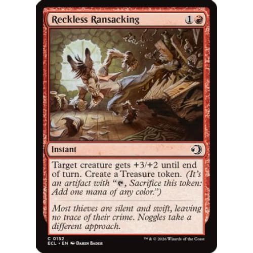 Reckless Ransacking (ECL-152) Foil