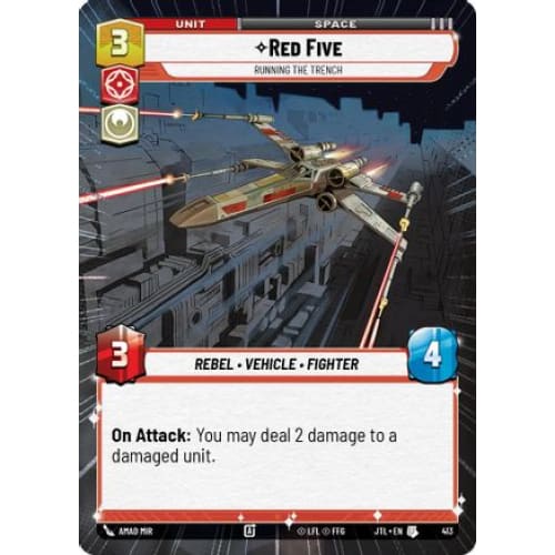 Red Five - Running the Trench (Hyperspace) (413)