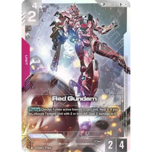 Red Gundam (SP) (R+) (GD03-039) -  Holofoil