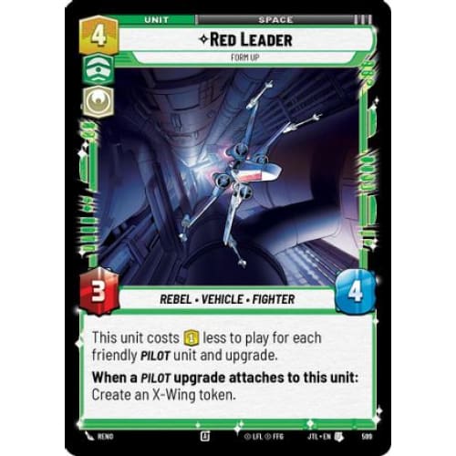 Red Leader - Form Up (Foil) (599)  Foil