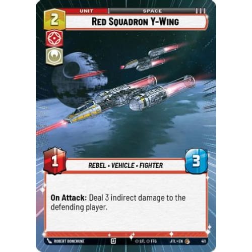 Red Squadron Y-Wing (Hyperspace) (411)