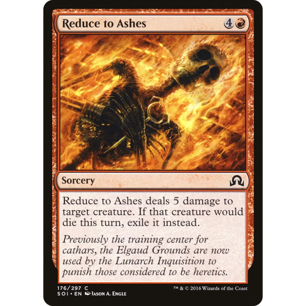 Reduce to Ashes (SOI-176)