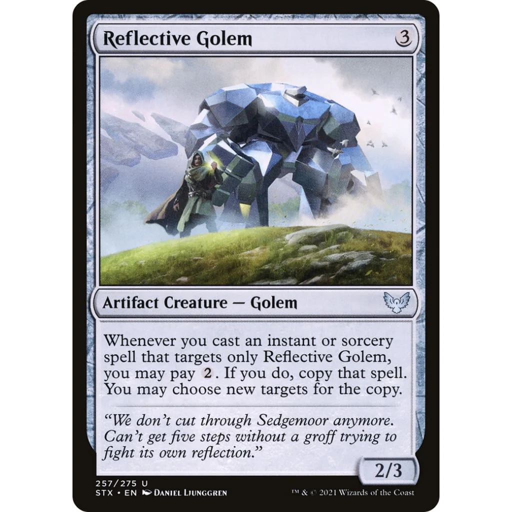 Reflective Golem (STX-257) Foil