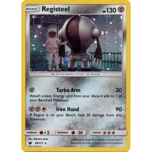 Registeel - 68/111 (Cosmos Holo) Promo