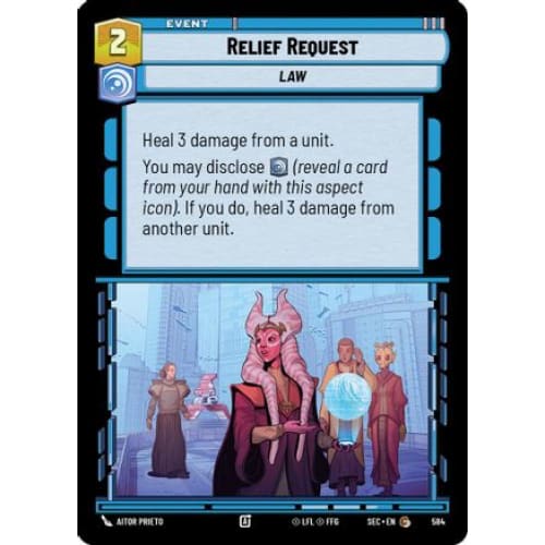 Relief Request (Foil) (584)  Foil