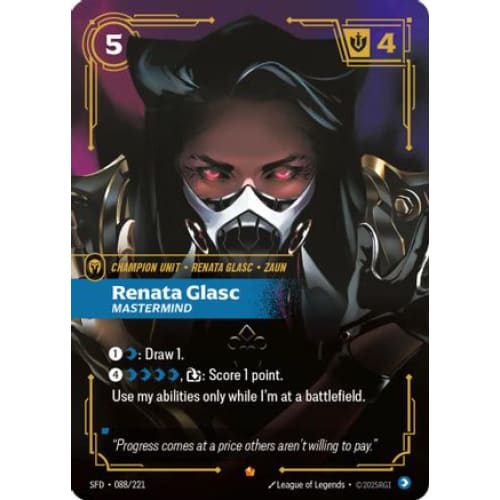 Renata Glasc - Mastermind (088/221) - Spiritforged Foil