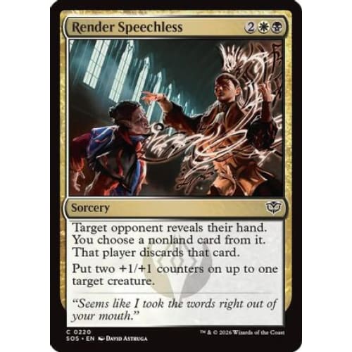 Render Speechless (SOS-220)