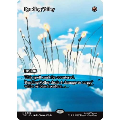 Rending Volley (Borderless) (TLE-034) Foil