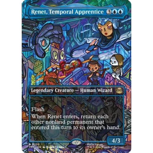Renet, Temporal Apprentice (Borderless) (TMT-202)