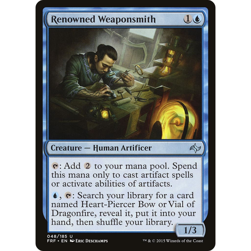 Renowned Weaponsmith (FRF-048) Foil