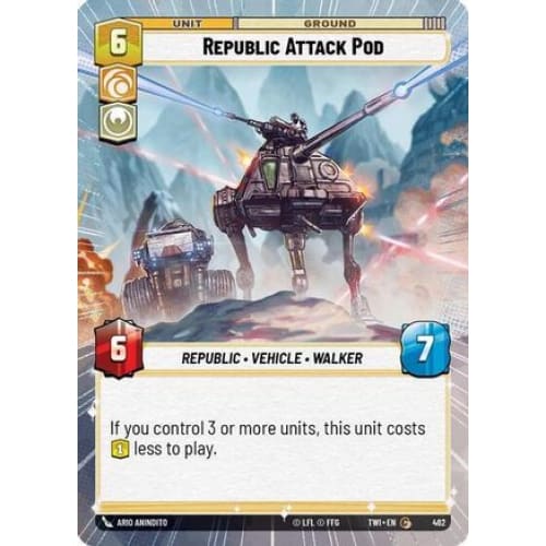 Republic Attack Pod (Hyperspace) (462)  Foil
