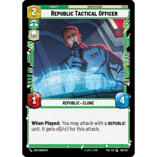 Republic Tactical Officer (091/257)  Foil