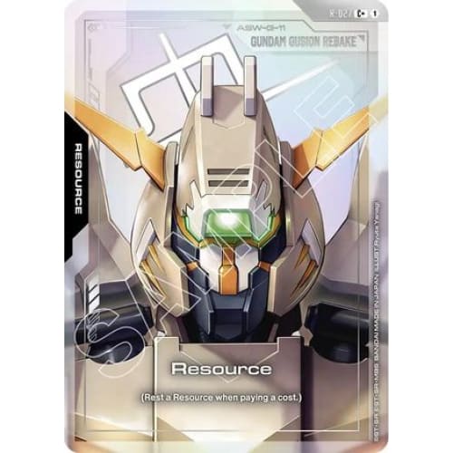 Resource (R-027) (C+) (R-027) - Steel Requiem Holofoil