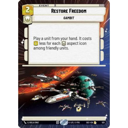 Restore Freedom (Hyperspace) (521)