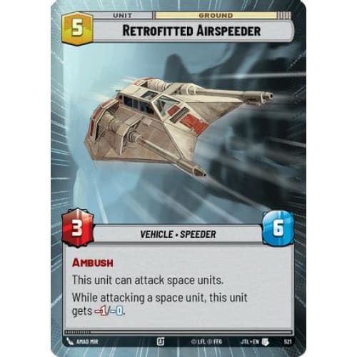 Retrofitted Airspeeder (Hyperspace) (521)