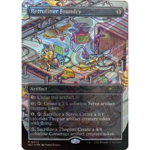 Retrofitter Foundry (Halo Foil) (SLC-045) Foil