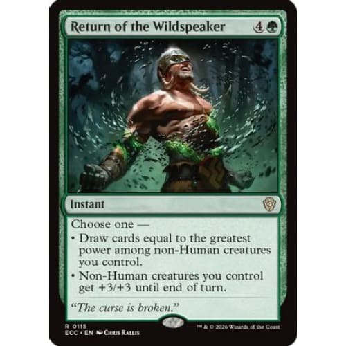 Return of the Wildspeaker (ECC-115)