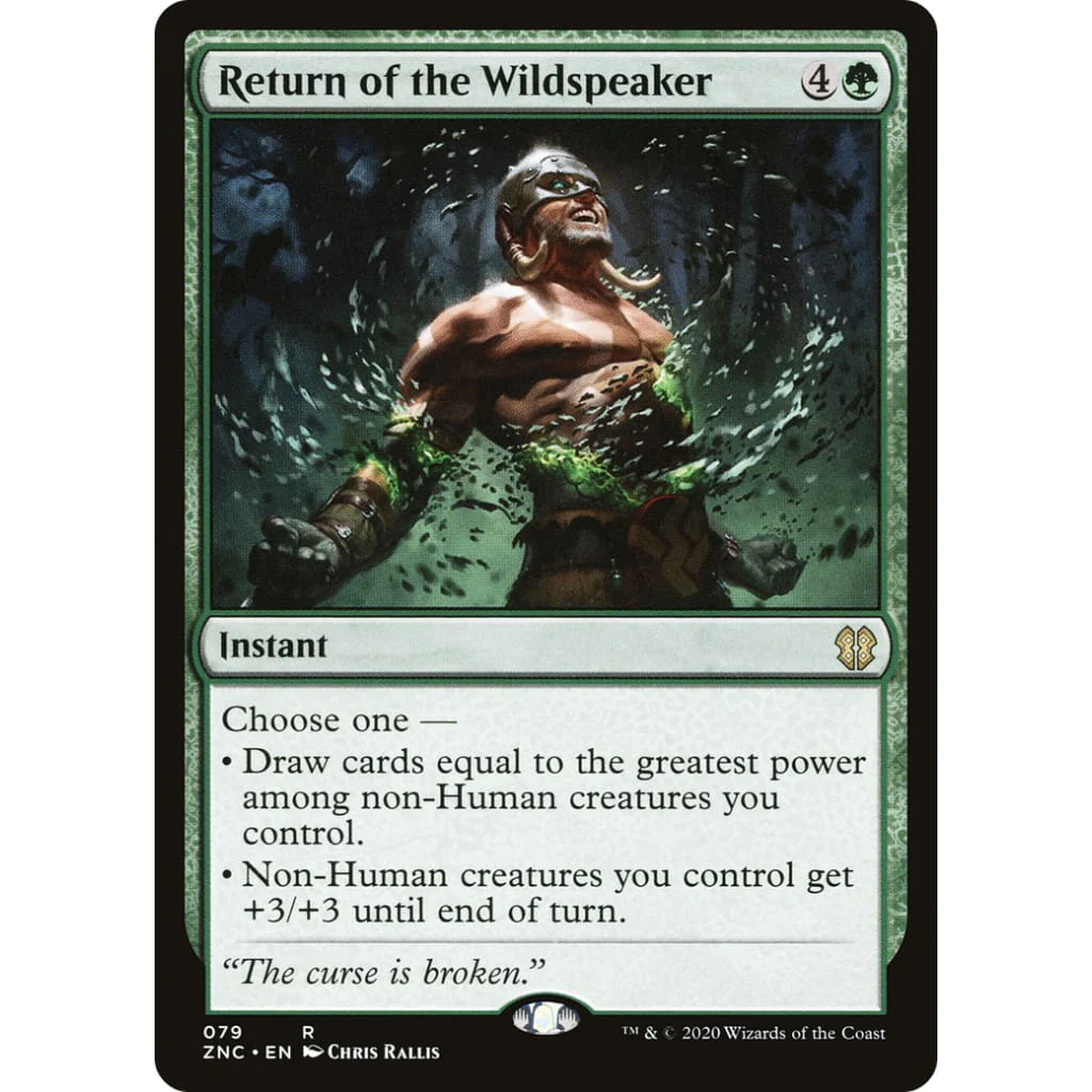 Return of the Wildspeaker (ZNC-079)