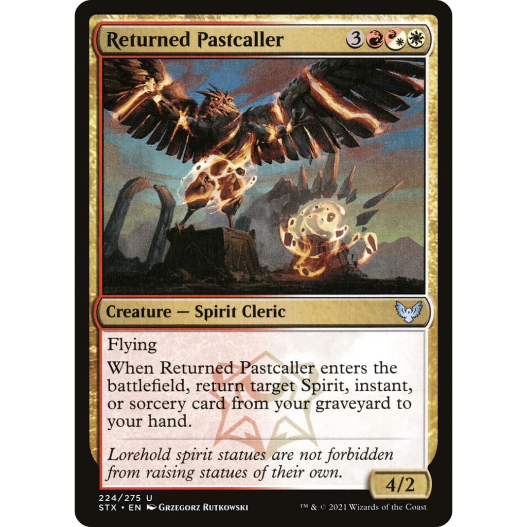 Returned Pastcaller (STX-224) Foil