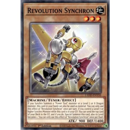 Revolution Synchron - L5DD-ENY10 Common / Short Print 1st Edition