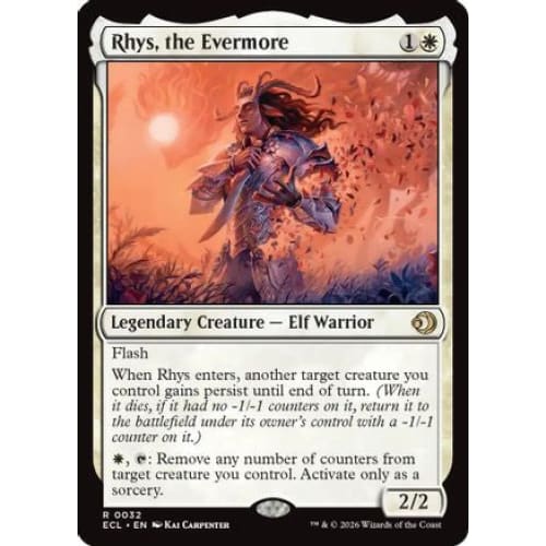 Rhys, the Evermore (ECL-032) Foil