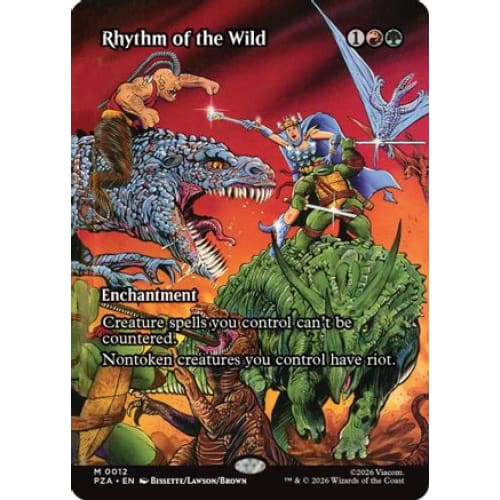 Rhythm of the Wild (Borderless) (PZA-012)