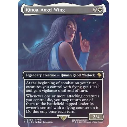 Rinoa, Angel Wing (Borderless) (FIC-450) Foil