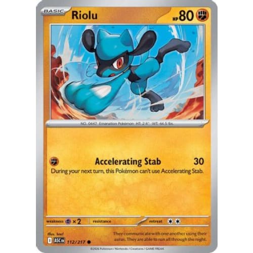Riolu (112) Common