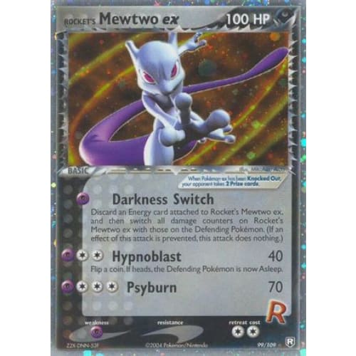 Rocket's Mewtwo ex (99) Ultra Rare