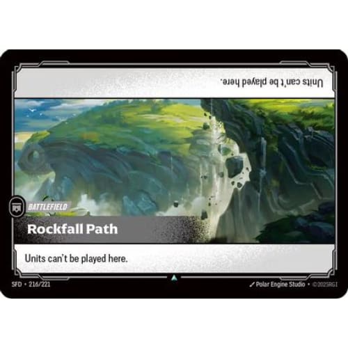 Rockfall Path (216/221) - Spiritforged Foil